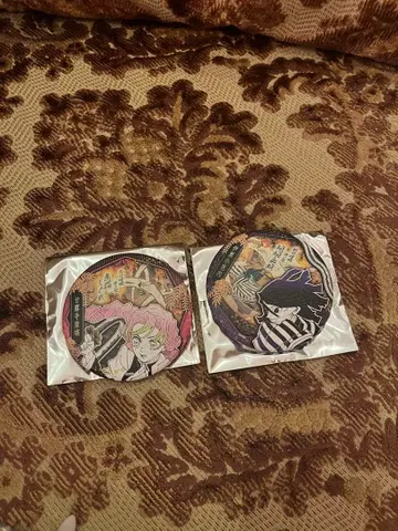 귀멸의 칼날 중국 상하이 점프샵 공식 캔뱃지 컬렉션 오바미츠