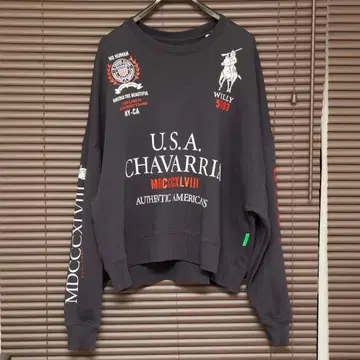 WILLY CHAVARRIA 크루넥 맨투맨 S사이즈