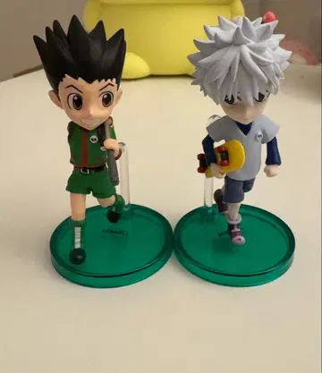 헌터x헌터 월드 컬렉션 피규어 곤 키루아 세트