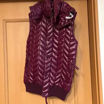 AKM 보르도 계열 퀼팅 후드 부착 베스트