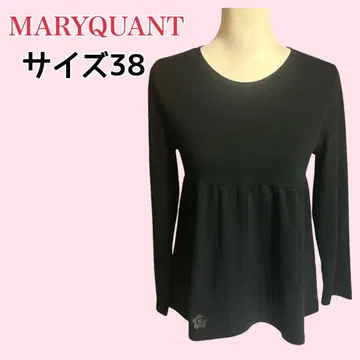 MARY QUANT 마리콴트 페플럼 긴팔 티셔츠 38 M 상당