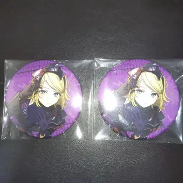 프로세카 카가미네 린 엔퍼플/화혼 CD 특전 캔뱃지 동패턴 세트