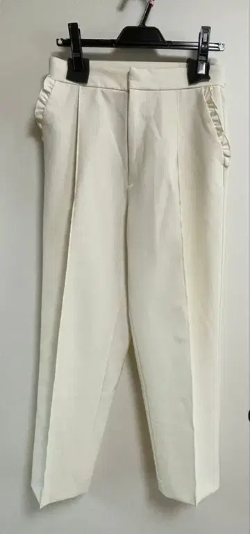 기장 수선 있음 OHGA 포켓 프릴 팬츠