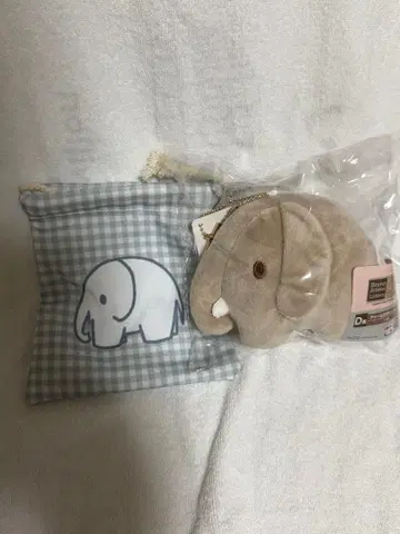 브루나 애니멀 참 포함 마스코트 코끼리 D상과 F상 2종 세트