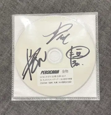 페르시카리아 금속 단종 CD 미재생 삿포로 한정판