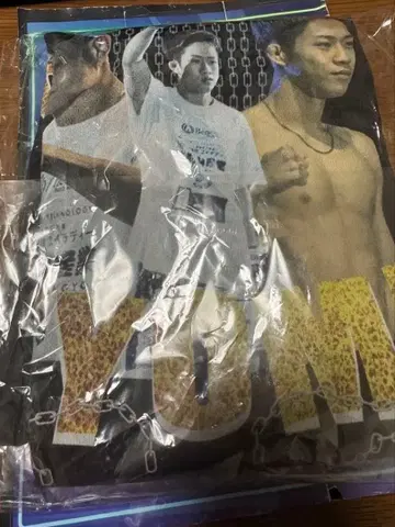 아키모토 쿄신 응원 t셔츠 L 사이즈 미사용 새상품