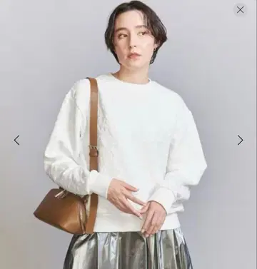 BEAUTY&YOUTH 보타니컬 자카드 풀오버 미사용 새상품