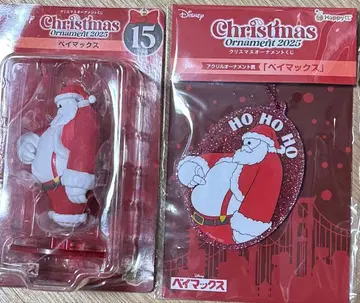 베이맥스 디즈니 산타클로스 피규어 아크릴 오너먼트