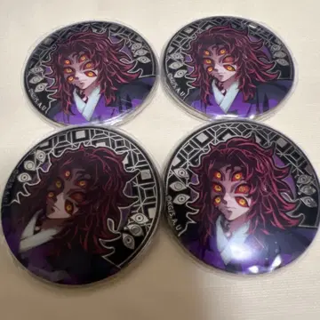 귀멸의 칼날 리프 메탈 캔뱃지 코쿠시보