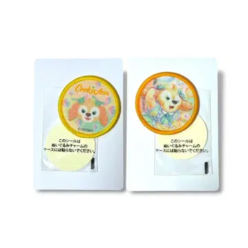 디즈니씨 더피 프렌즈 20주년 와펜 쿠키 2종 세트