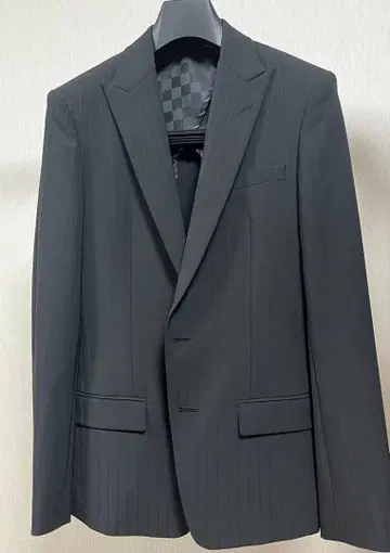 COMME CA MEN 블랙 테일러드 스트레이트 자켓