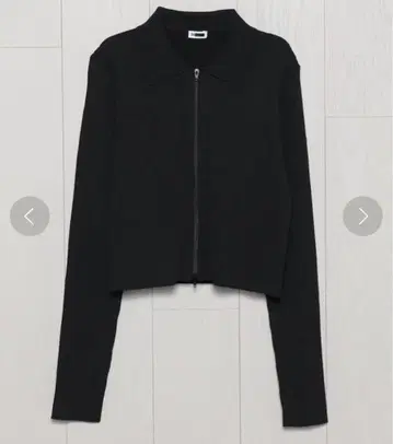 H beauty&youth 리브 지퍼 가디건
