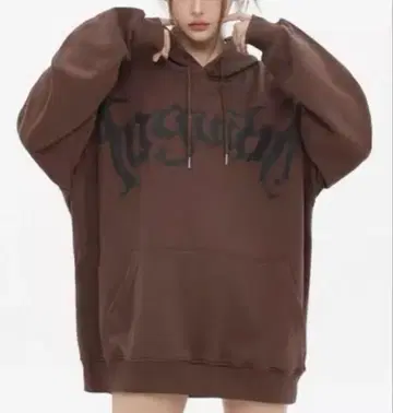 DlAVEL 브라운 후드티