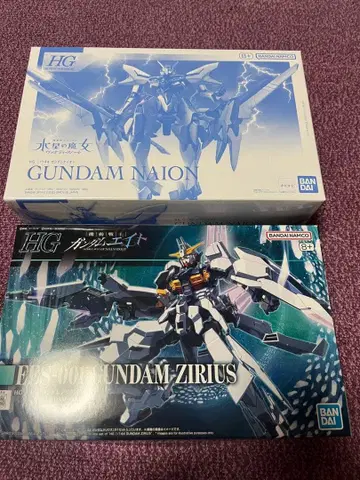 HG 1/144 건담 이온 & 건담 지리우스