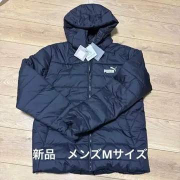 PUMA 블랙 다운 자켓 남성용 M
