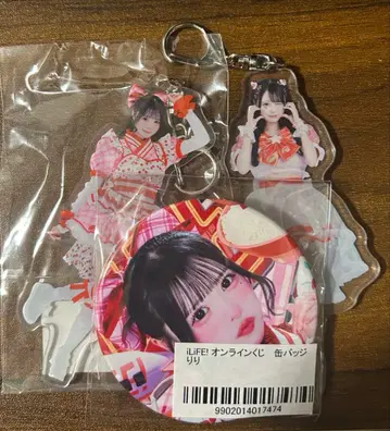 iLiFE! 코코하나 리리 실사 아크링 키링 캔 배지