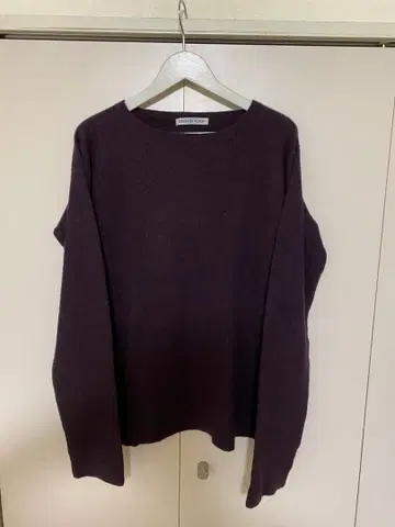 seven by seven 세븐바이세븐 캐시미어 니트 퍼플 L