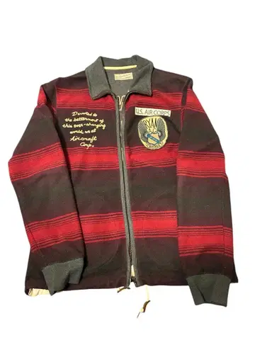 AVIREX U.S. AIR CORPS 스트라이프 자켓