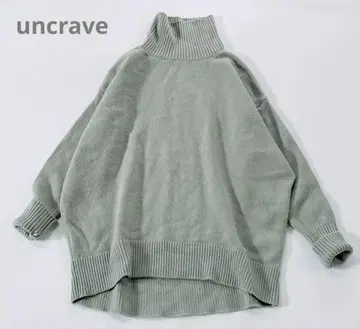 uncrave  하이넥 울 니트 오버 사이즈 M 상당
