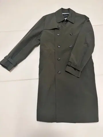 NANO UNIVERSE 트렌치코트 올리브 그린