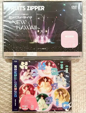 FRUITS ZIPPER CD DVD 2장 세트 1