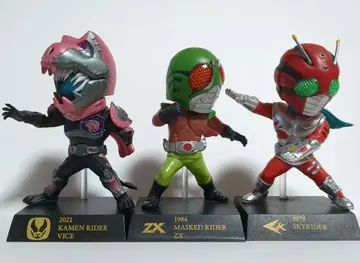 가면라이더 피규어 3체 세트