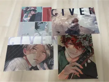 GIVEN 클리어 파일 4장 세트