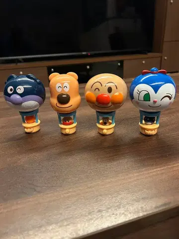 호빵맨 캡슐 토이 4체 세트 커다란 열기구 마스코트 2