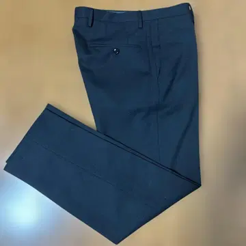 INCOTEX 슬림핏 다크 블루 슬랙스