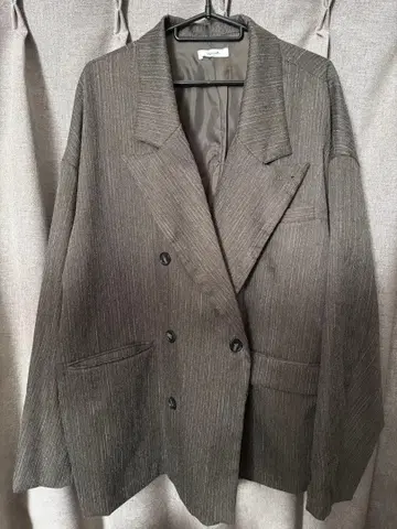 완판템 epnok 테일러드 자켓 카키 피크 트래블 더블