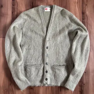 60s 모헤어 가디건 긴 털 빈티지 카드 코번 nirvana