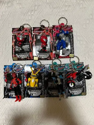 고버스터즈 피규어 키링 세트