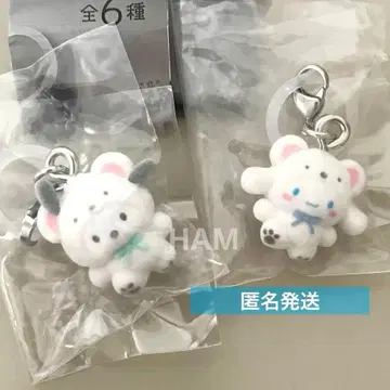 산리오 메지루시 액세서리 후와후와 스노우 시나모롤 포차코