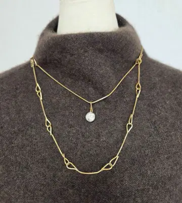 호르헤 모랄레스 jorge morales 이중 목걸이