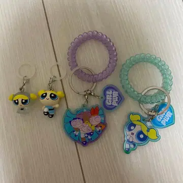 파워퍼프걸스 버블스 가챠가챠 3개 세트