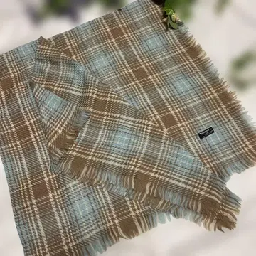 MOONBAT 대형 스톨 복슬복슬 울 100%