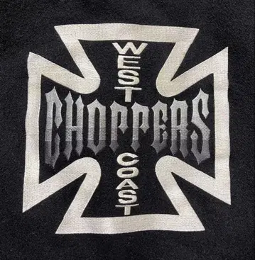 CHOPPERS 레더 봄버 자켓 블랙