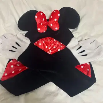 디즈니 미니 마우스 머플러 팬캡