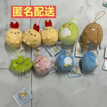 스미코구라시 반자이 밴딩 끈 포함 마스코트 잡초 펭귄 봉제 인형