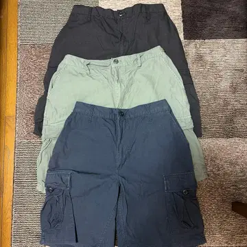 프로퍼 카고 숏팬츠 3종 세트