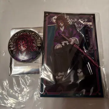 귀멸의 칼날 코쿠시보 아크릴 스탠드 캔뱃지 AGF 애니플렉스