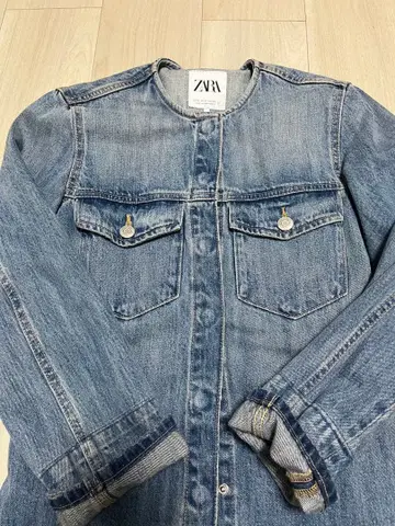 ZARA 라이트 블루 데님 원피스
