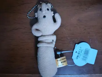 도쿄 국립 박물관 하니와 춤추는 사람들 키링 봉제 인형