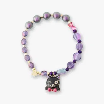 ANNA SUI 티티 검은 고양이 모티브 팔찌