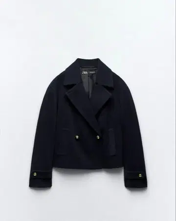 ZARA 네이비 피 코트 M 사이즈