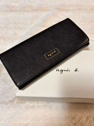 아네스베 롱 지갑 장지갑 블랙