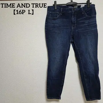 TIME AND TRUE [ 16P L ] 하이라이즈 스키니 데님