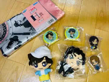 명탐정 코난 1번 복권 봉제 인형 캔뱃지 스카프 아크릴 굿즈