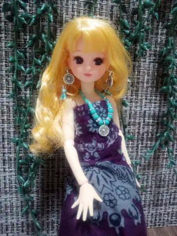 커스텀 리카짱 골드 컬 리카짱 본체