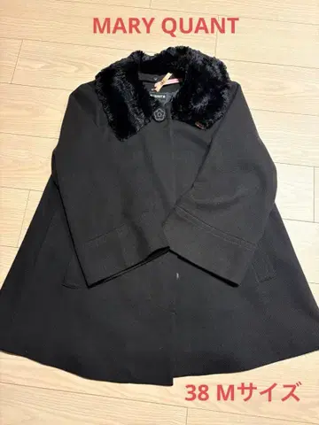 마리콴트 블랙 코트